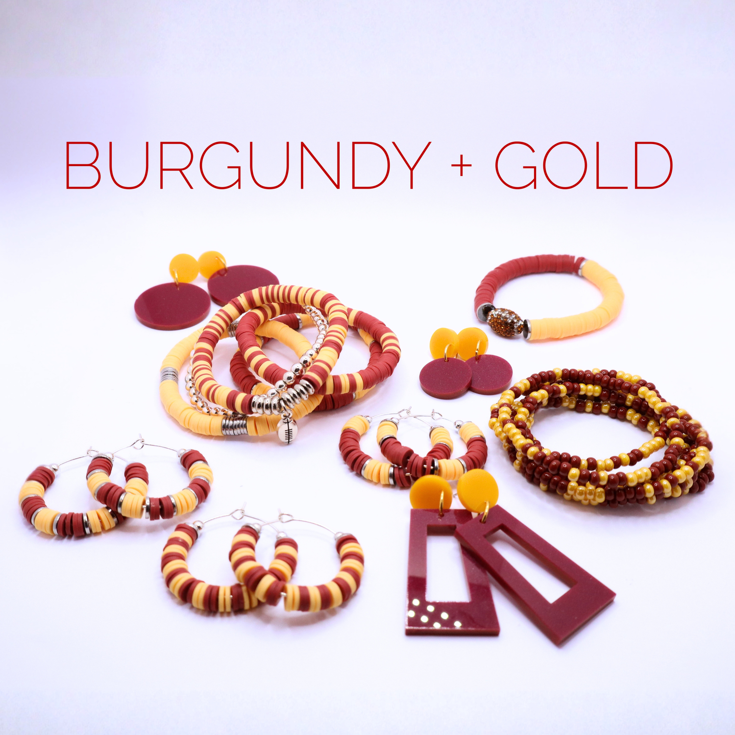 Burgundy and Gold Game Day