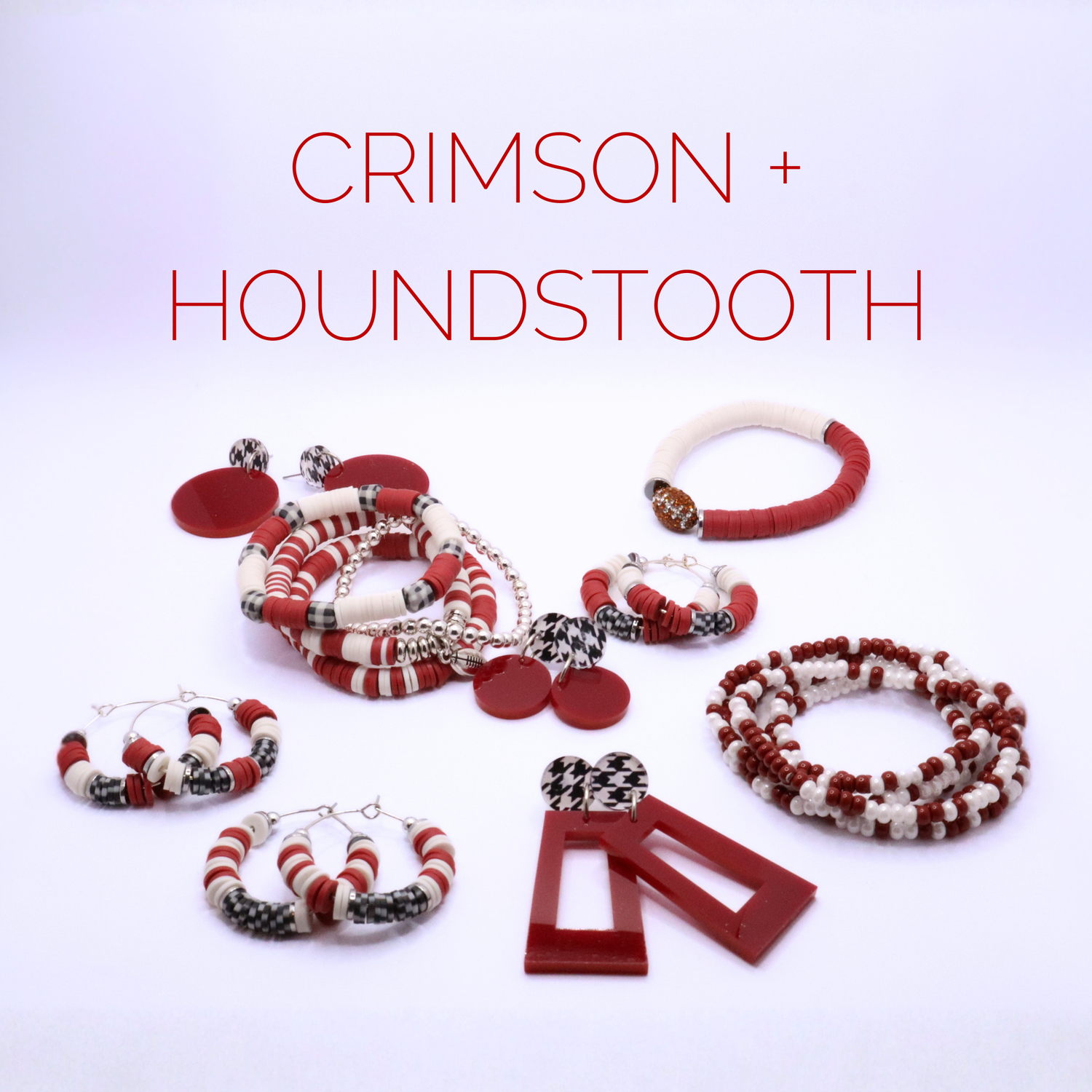 Crimson and Houndstooth Game Day