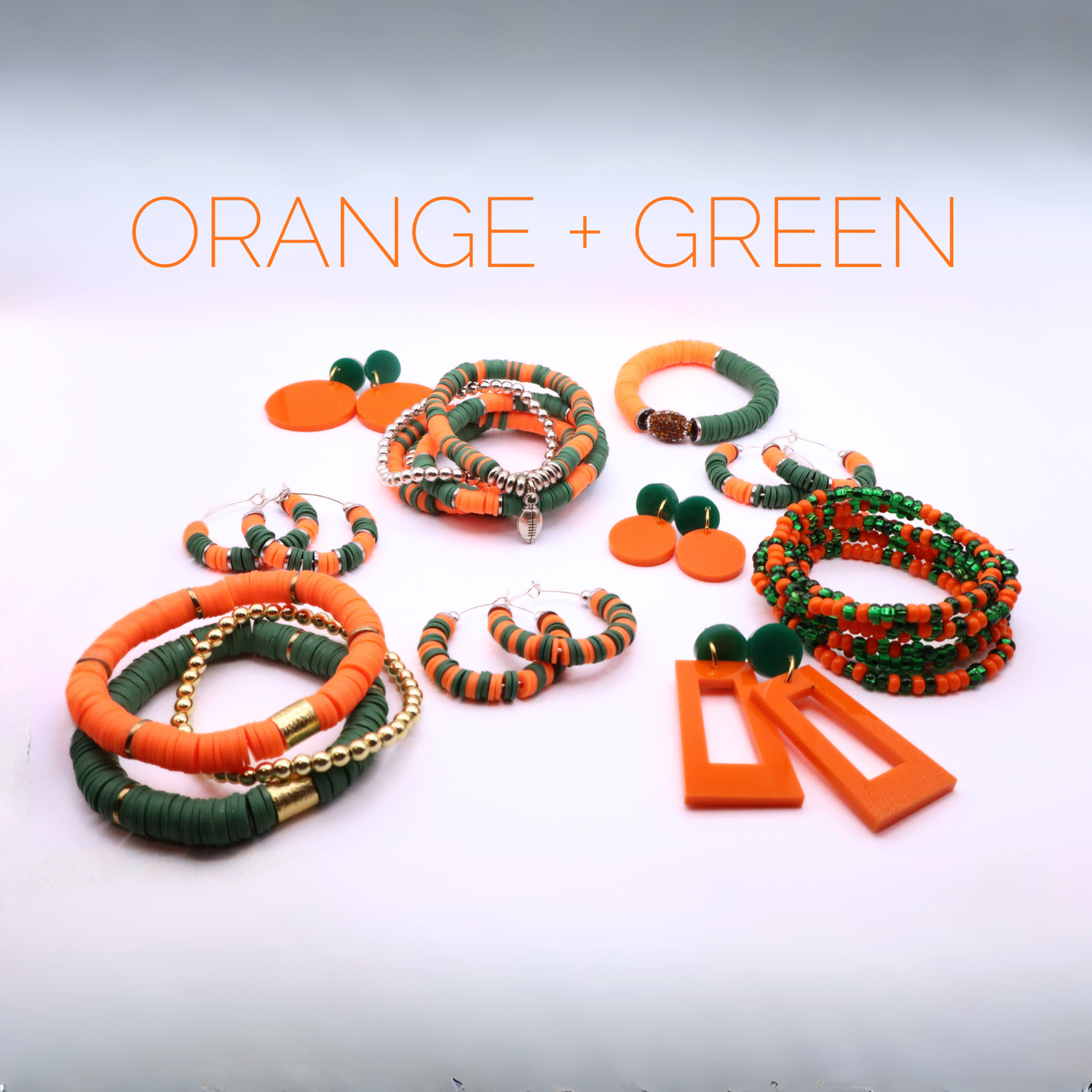 Orange and Green Game Day