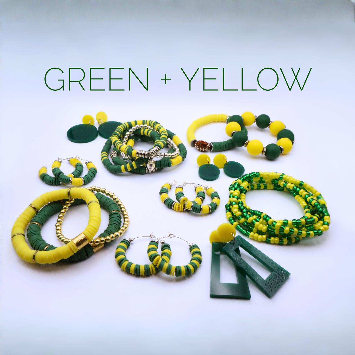 Green and Yellow Game Day