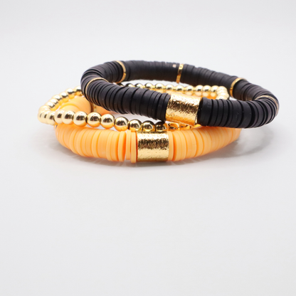 Black and Gold Game Day Stack