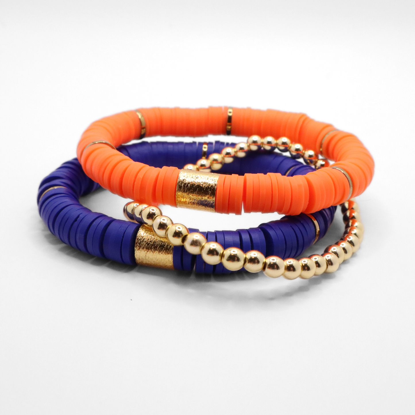 Blue and Orange Game Day Stack