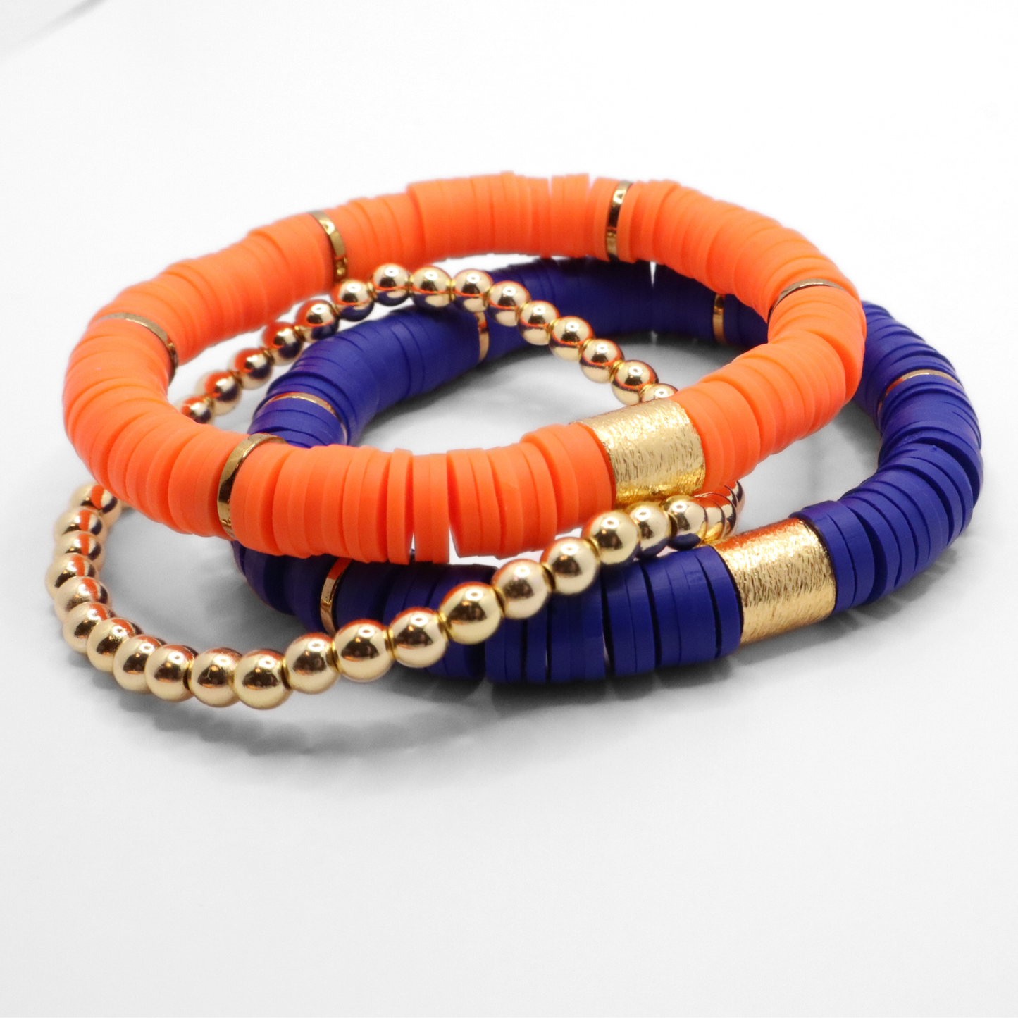 Blue and Orange Game Day Stack